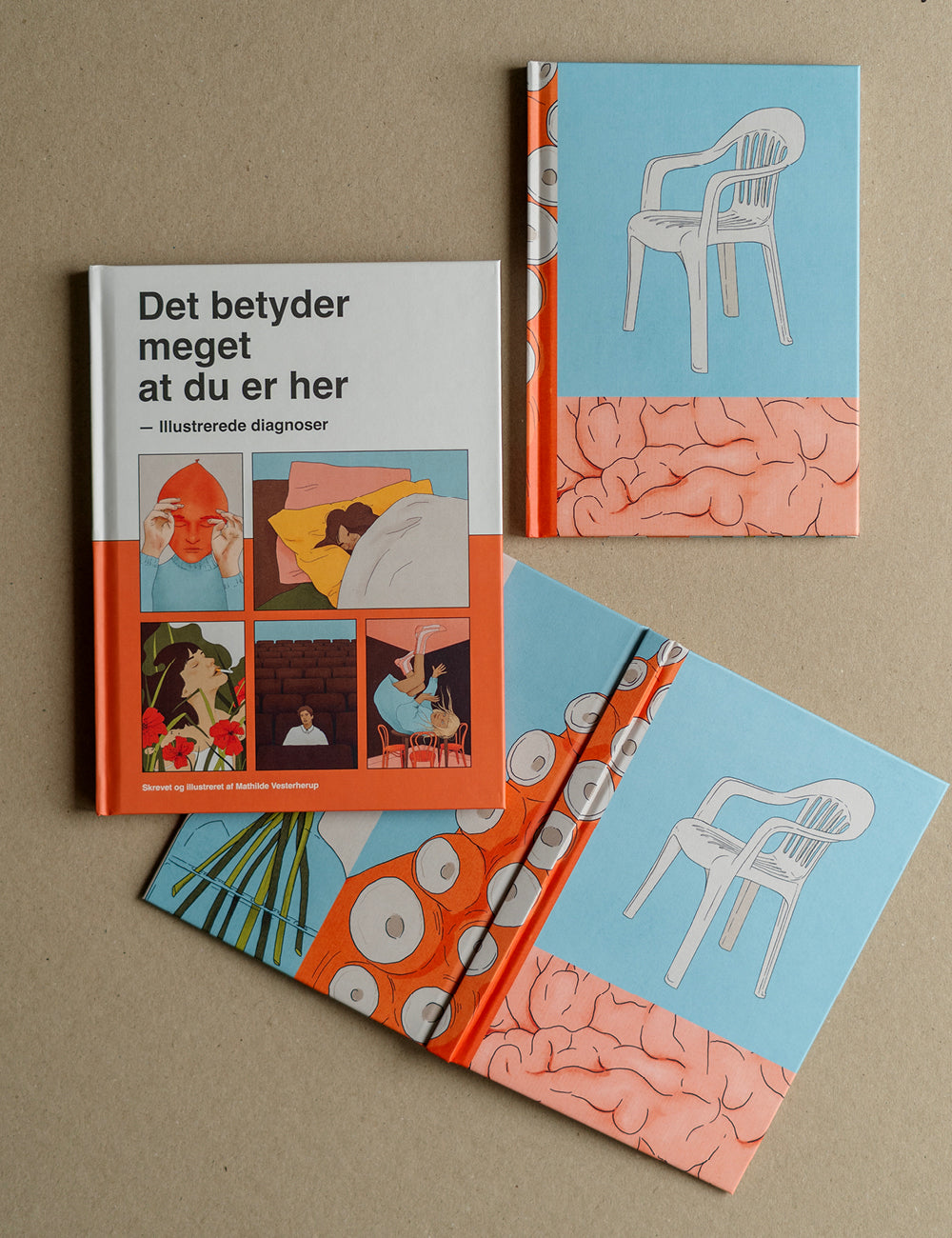 Det betyder meget at du er her + Gratis notesbog