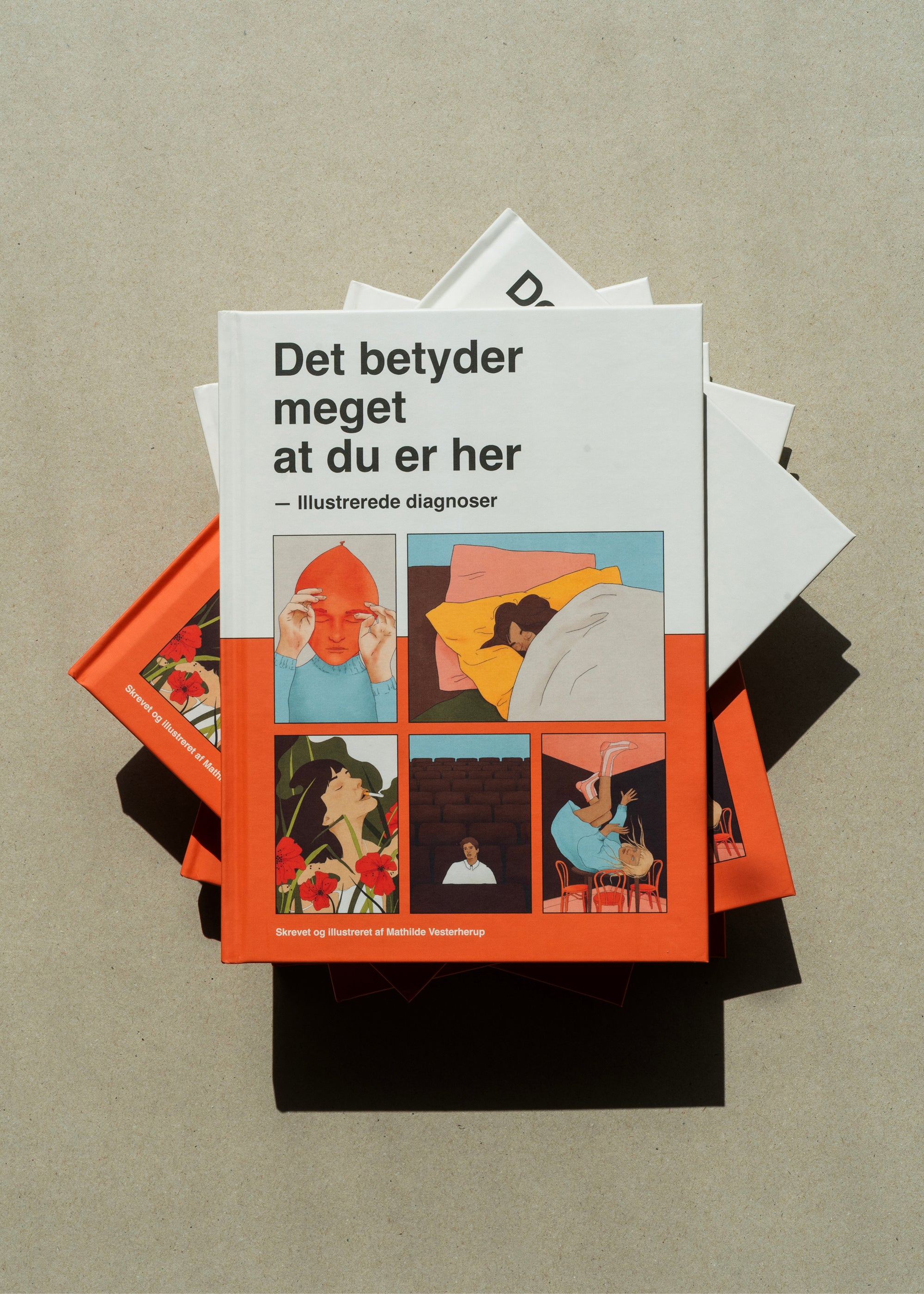 Det betyder meget at du er her + Gratis notesbog