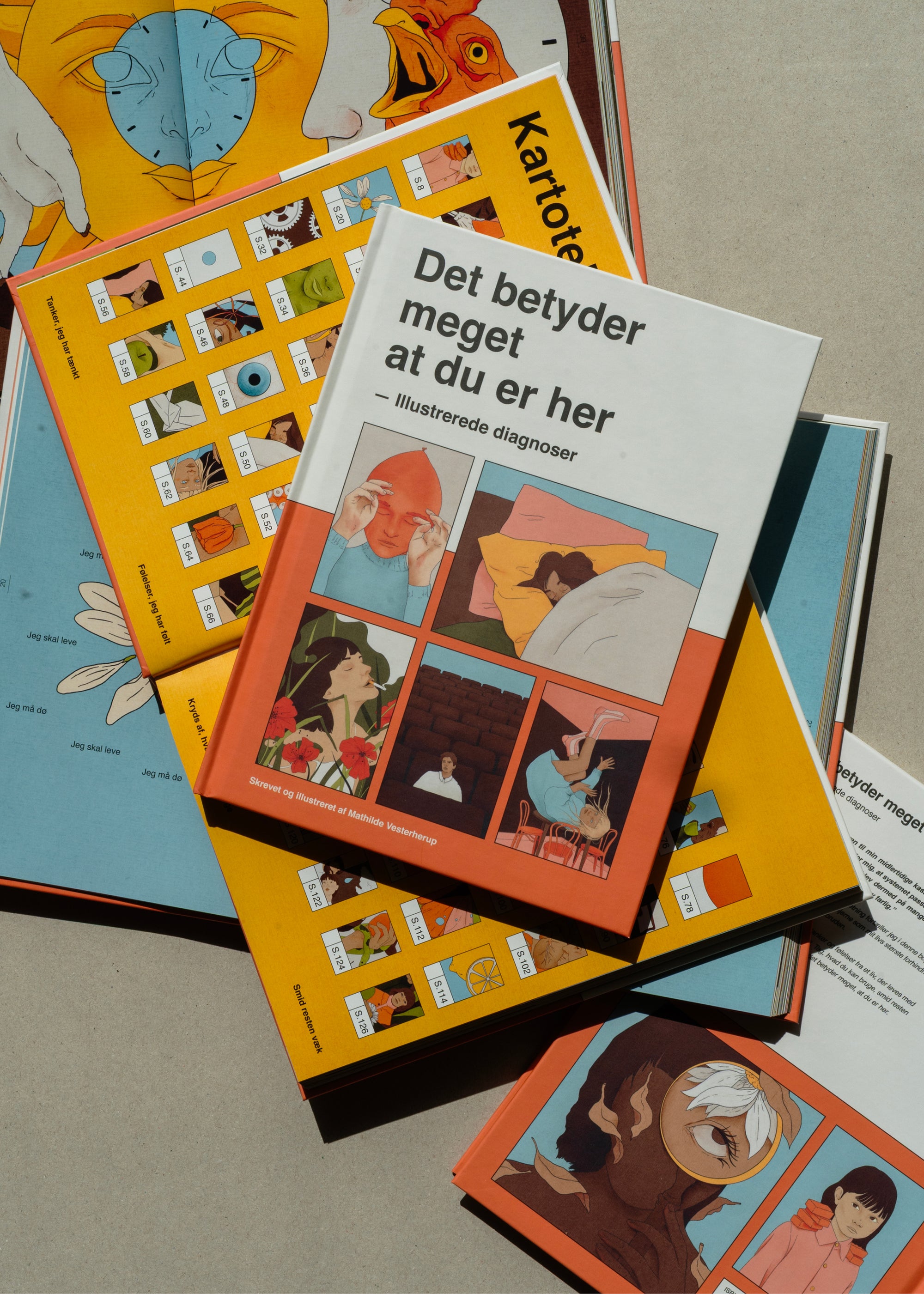 Det betyder meget at du er her + Gratis notesbog