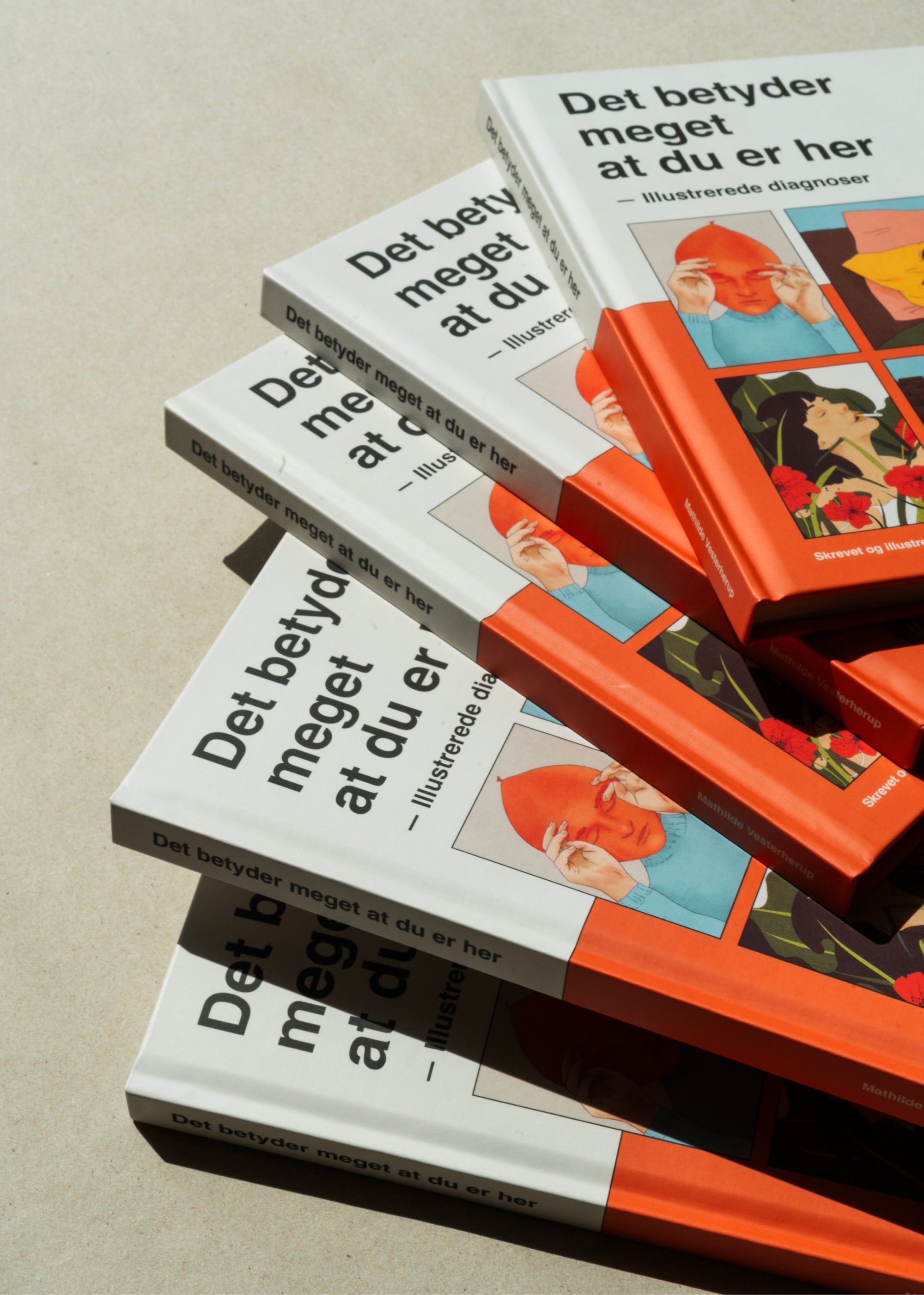 Det betyder meget at du er her + Gratis notesbog