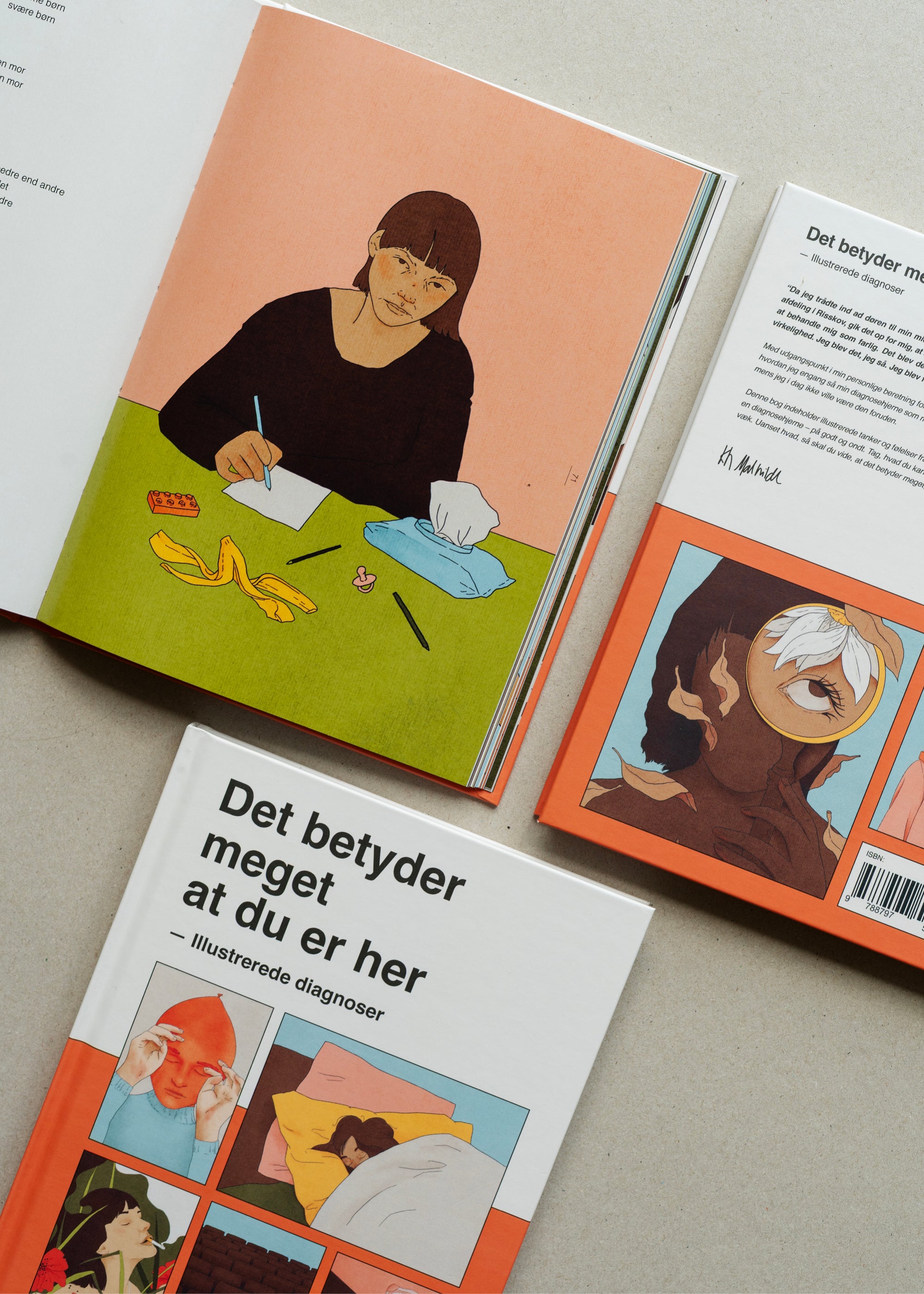 Det betyder meget at du er her + Gratis notesbog