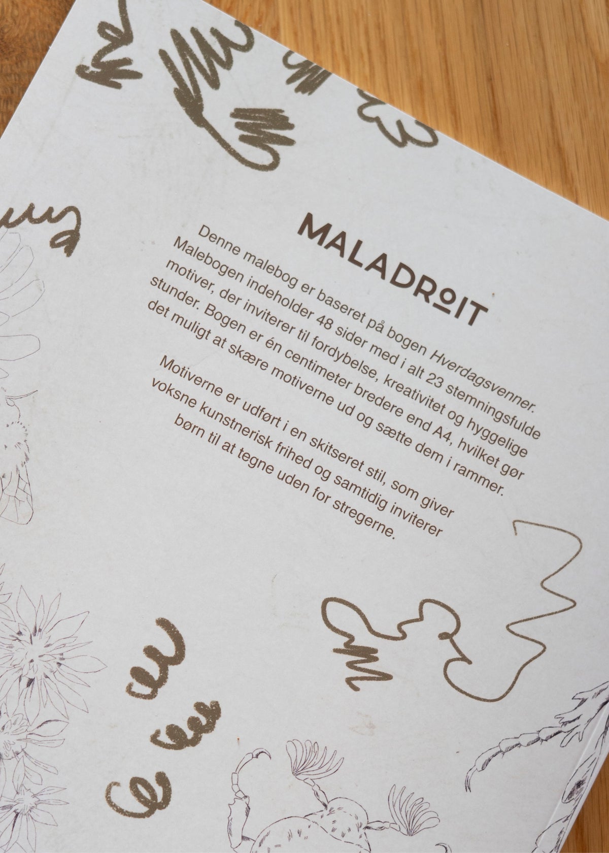 Hverdagsvenner - Stor malebog for alle aldre